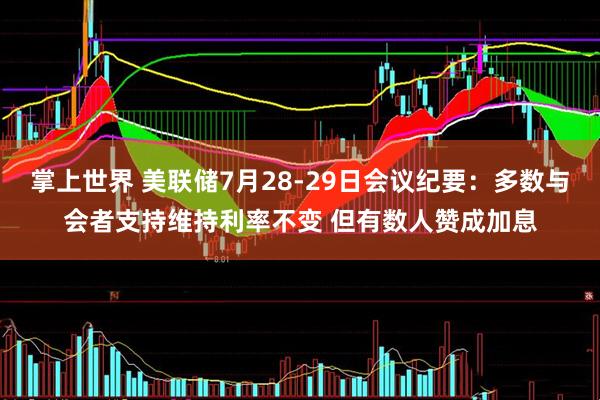 掌上世界 美联储7月28-29日会议纪要：多数与会者支持维持利率不变 但有数人赞成加息